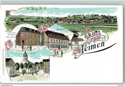 66978 W6781 Leimen , Pfalz Lithographie Gasthaus Zum Deutschen Haus von ... - 13604710