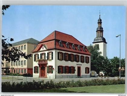 68623 W6840 Lampertheim , Hess - Rathaus Sankt Andreas-Kirche - 51472978