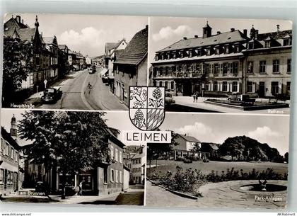 69181 W6906 Leimen , Baden - Rathaus VW Käfer Hauptstraße Straßenbahn LK... - 38000052