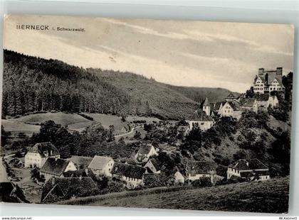 72213 W7272 Berneck , Württ 1918 - mit Schloss Berneck und Laurentiuskir... - 39976391