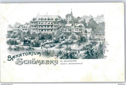 75328 W7542 Schömberg b Neuenbürg, Württ - Sanatorium - 51434959