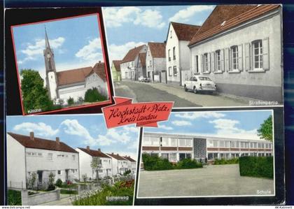 76877 W6741 Hochstadt (Pfalz) - Kirche Schule Eichenweg - 51652999