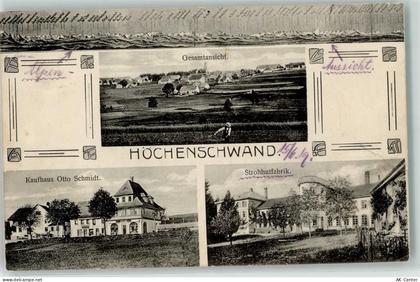 79862 W7821 Höchenschwand - Kaufhaus Otto Schmidt Strohhutfabrik - 13610631