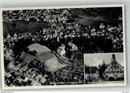 84048 W8302 Mainburg 1939 Foto AK Fliegeraufnahme Ortspartie - 14003528