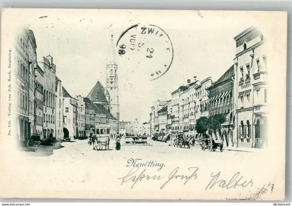 84524 W8265 Neuötting 1898 - Adelskorrespondenz - 38197742