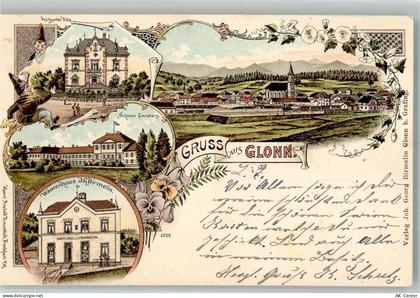 85625 W8019 Glonn , Kr Ebersberg, Oberbay 1900 Lithographie Warenhaus Bi... - 13659586