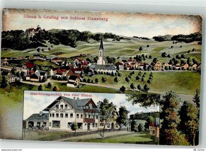 85625 W8019 Glonn , Kr Ebersberg, Oberbay 1914 - Schloß Zinneberg Maschi... - 13633013