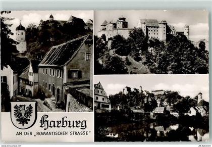 86655 W8856 Harburg Schwaben - Landpost Harburg Die Harburg Holzbrücke P... - 39246359