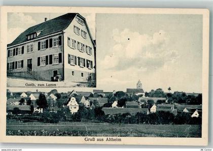 88499 W7940 Altheim b Riedlingen, Württ - Gasthaus zum Lamm - 13659842