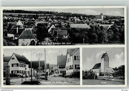 88499 W7940 Altheim b Riedlingen, Württ - Hitlerplatz Kirche WK II - 13461380