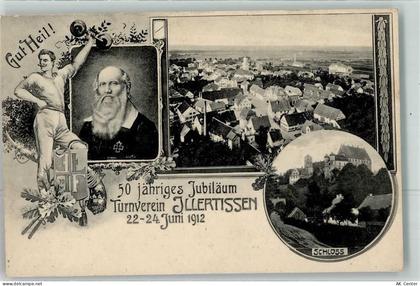 89257 W7918 Illertissen - 50 jähriges Jubiläum Turnverein Juni 1912 Gut ... - 13621086