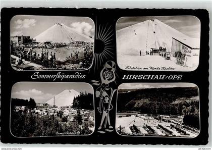 92242 W8452 Hirschau , Oberpf - Campingplatz Sommerski Dünenbad Monte Ka... - 52195615