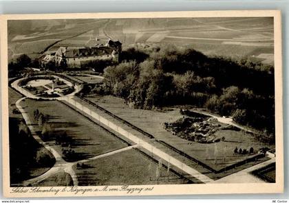 97318 W8710 Kitzingen - Fliegeraufnahme Kitzingen Schloss Schwanberg - 10747377