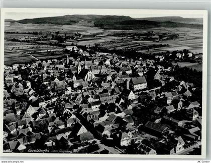 97447 W8723 Gerolzhofen Foto AK Fliegeraufnahme - 10747585