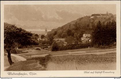 99880 O5812 Waltershausen um 1928 - Waltershausen: Blick auf Schloß Tenn... - 20038444