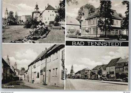 99955 O5822 Bad Tennstedt - Rathaus, herrenstraße, markt, Kurhaus - 50674462