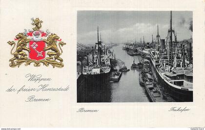 ALLEMAGNE BREME PORT DE BREME