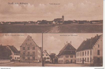 Altheim Gasthaus Adler Schule Pfarrhaus ngl #208.635