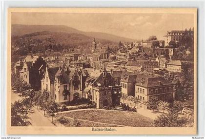 Baden-Baden. Gesamtansicht. Karte beschrieben Gute Erhaltung. - 39109234