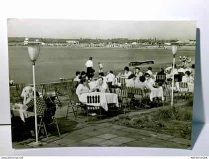 Barleben. Kr. Wolmirstedt. Am Barleber See. Alte Ansichtskarte / Postkarte s/w. gel. 1972. Panoramablick über