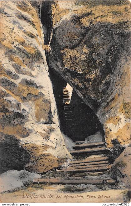 BF36919 wolfschlucht bei hohnstein sachs schweiz germany