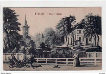 Burg Friesack in Friesack gelaufen 1921 kleiner Knick an der linken unte... - 39003382