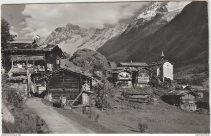 Dav : Allemagne :  EISTEN  im  Lötschental  :  Sattelhorm  und  Schinhorn