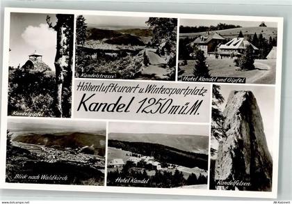 Kandel Foto AK Berggipfel Kandelstraße Hotel Kandel Kandelfelsen Waldkir... - 39671602