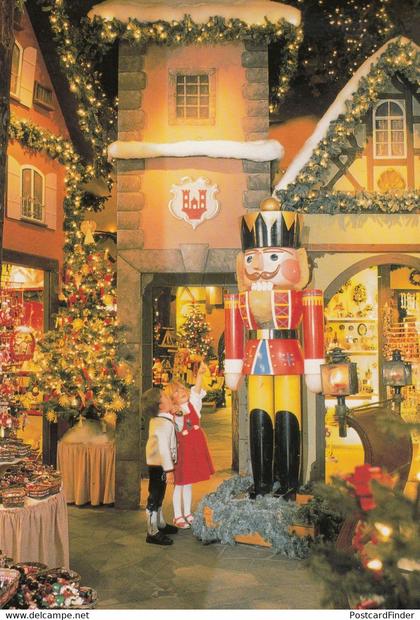 Kathe Wohlfahrt German Giant Toy Christmas Shops Weihnachtsdorf Postcard