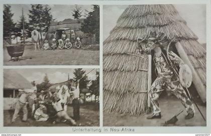 Los  vom 14.05  Ansichtskarte Neu-Afrika in Ahrensdorf bei Templin  1934