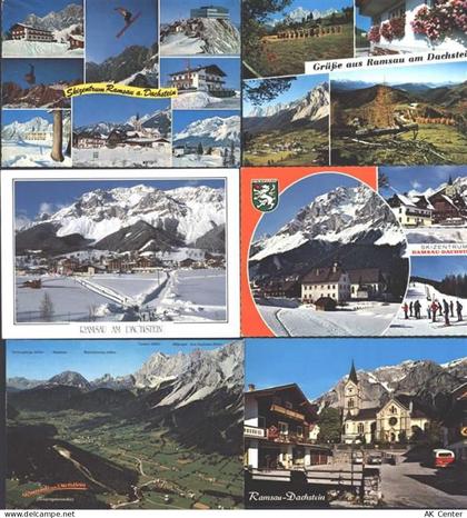 ramsau - Ramsau am Dachstein , Lot mit 6 div AK - 13800704