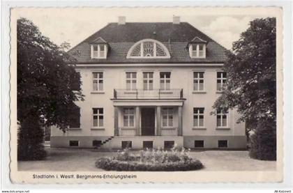 Stadtlohn mit Bergmanns - Erholungsheim gelaufen, mit Marke und Stempel ... - 39063434