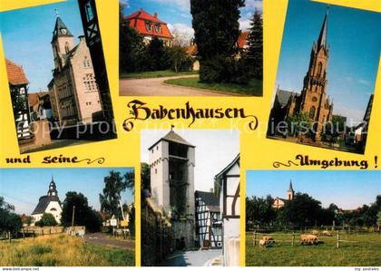 73233900 Babenhausen Hessen Harpertshausen Rathaus Kirchen Jagdschloss Langstadt