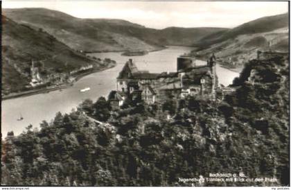 Bacharach Rhein Bacharach Burg x 1959