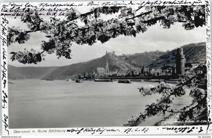 Bacharach Rhein Bacharach Ruine Schoenburg x 1937