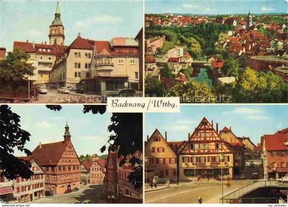 Backnang BW Ortspartien Panorama