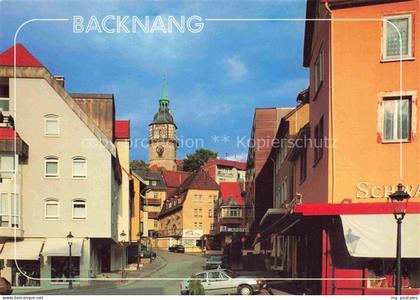 Backnang BW Stadtblick zum Stadtturm