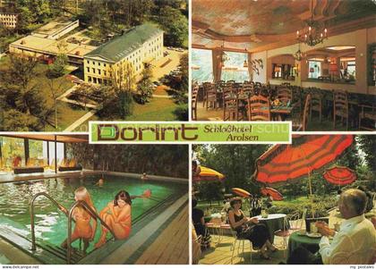 Arolsen Bad Dorint Schlosshotel Arolsen Gastraum Hallenbad Terrasse