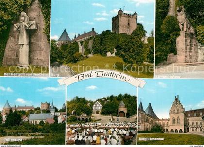 Bad Bentheim Herrgott von Bentheim Burg Loewendenkmal Freilichtbuehne