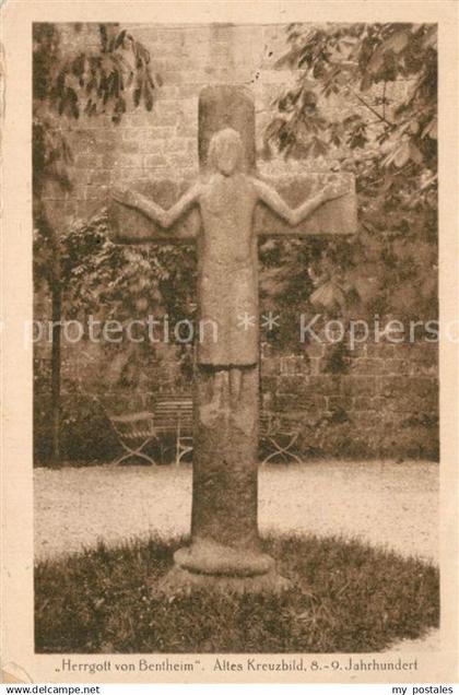 Bentheim Bad Herrgot von Bentheim Altes Kreuzbild 8.-9. Jhdt