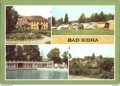 72050355 Bad Bibra Kuranlage Campingplatz Teilansicht Waldbad Bad Bibra