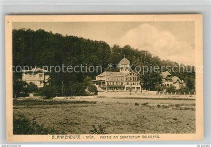 Blankenburg Bad Sanatorium Goldberg