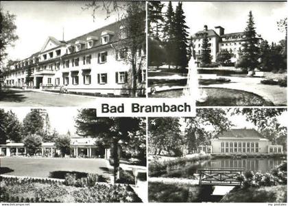 70092380 Bad Brambach Bad Brambach Sanatorium Quelle Halle Bad Brambach