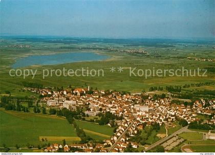 Buchau Federsee Bad Fliegeraufnahme