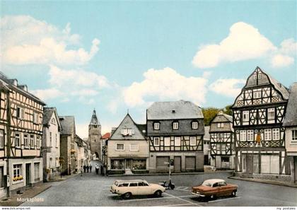 Camberg Bad Marktplatz Fachwerkhaeuser