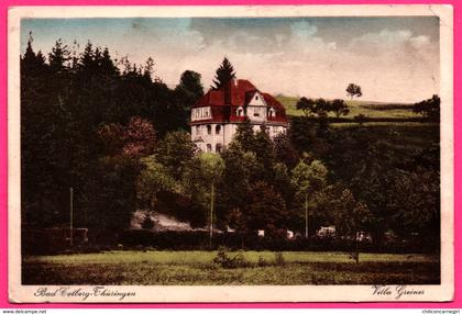 Bad Colberg - Thüringen - Villa Greiner - Oblit. BAD COLBERG UBER Kr. HILDBURGHAUSSEN - 1935 - ADOLF GÜNTHER