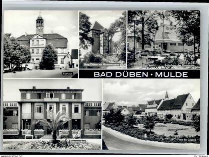 70698946 Bad Dueben Bad Dueben Rathaus Burg Dueben Platz der Jugend x
