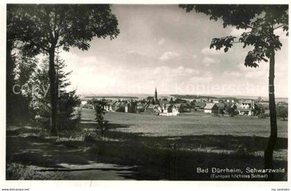 Bad Duerrheim Teilansicht