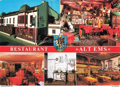 BAD EMS Restaurant Alt Ems Gastraeume Kuechenherd
