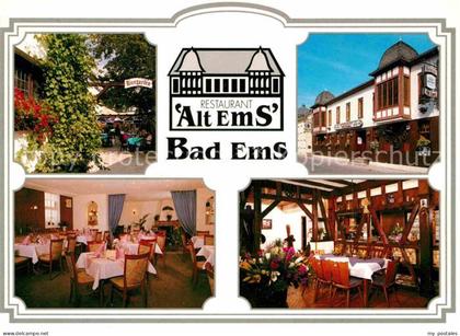 Bad Ems Restaurant Altstadt Ems Kaminzimmer Bauernstube